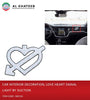 CAR INTERIOR DECORATION  LOVE HEART SIGNAL LIGHT BY SUNCTION