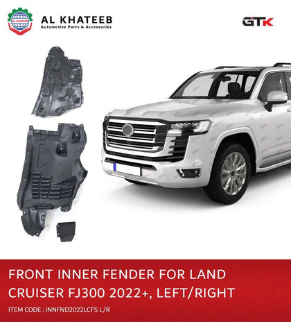 GTK Car Front Fender Liner Inner Land Cruiser Lc300 2022+, Left Position