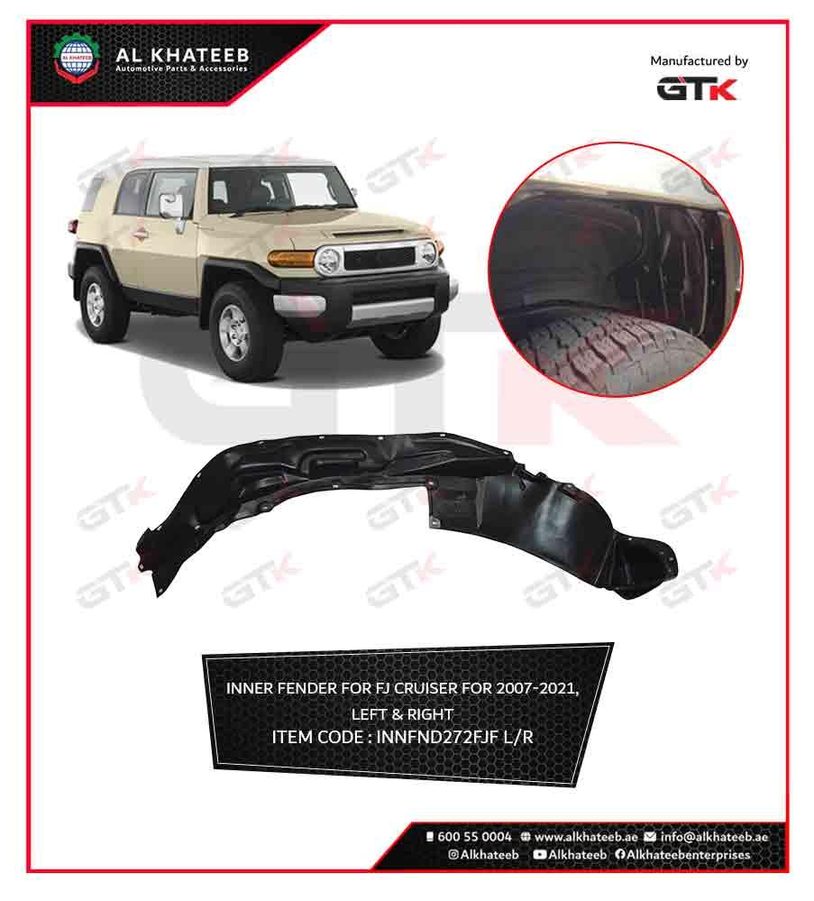 TO1249174 Fender Liner For 2010-2014 For Toyota For FJ For Cruiser Right Front Side 5380735130 TO1249174 Fender Liner For 2010-2014 For Toyota For FJ For Cruiser Right Front Side 5380735130