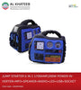 JUMP STARTER 6 IN 1 1700AMP,200W POWER INVERTER+MP3+SPEAKER+RADIO+LED+USB+SOCKET (HH 614)