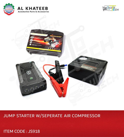 Jump Starter with Separate Air Compressor