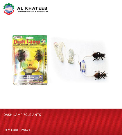 DASH LAMP 7CLR ANTS