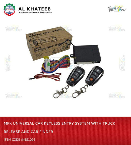 Al Khateeb MFK Universal Car Keyless Entry System With Truck Release And Car Finder - KES1026