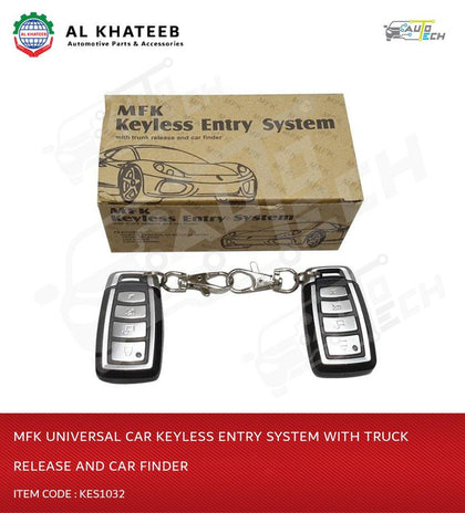 Al Khateeb Mfk Universal Car Keyless Entry System With Truck Release And Car Finder - Kes1032