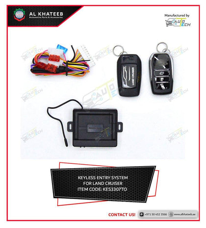 Al Khateeb Toyota Universal Car Keyless Entry System With Truck Release And Car Finder - Kes3307To