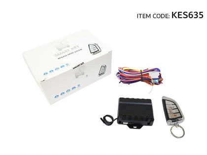 Al Khateeb Smart Key Universal Car Keyless Entry System With Truck Release And Car Finder - Kes635