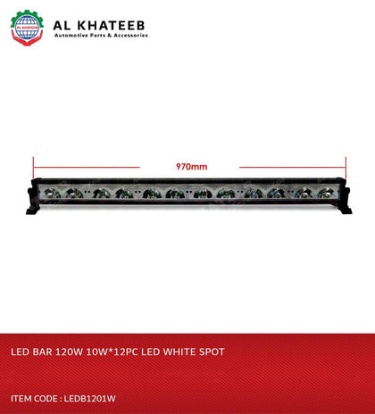 LEDBAR 120W 10W*12PC LED WHITE SPOT