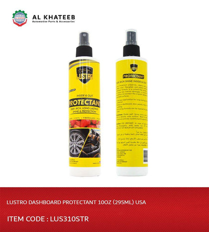 Lustro Dashboard Inside & Out Protectant 295Ml