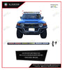 AutoTech Emergency Dash Strobe Light 6 LEDlight Warning Hazard Flashing Light Bar, 88.5X4.5X4Cm Blue, White And Red