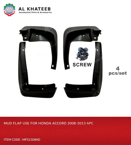 MUD FLAP USE FOR HONDA ACCORD 2008-2013 4PC