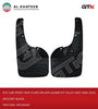 Car Front Mud Flaps Splash Guard Kit Hilux Vigo 2006-2012, 2PCS/SET Black