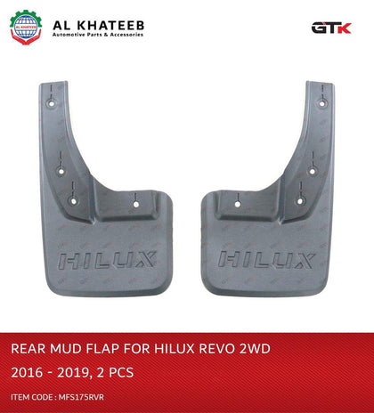 GTK Car Mudguards Front Wheels Fender Mudflap Car Stying Hilux Vigo/Hilux Revo 2016-2019 , 2Pcs Set 2Wd