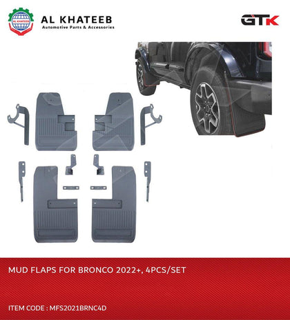 MUD FLAPS FOR BRONCO  2022+,4PCS/SET