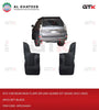 GTK Car Rear Mud Flaps Splash Guard Kit Gx460 2015-2020, 2Pcs/Set Black