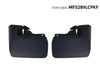 GTK Car Front Fender Mud Flaps Splash Guard Kit Land Cruiser Pickup 2007-2019, 2Pcs/Set Black