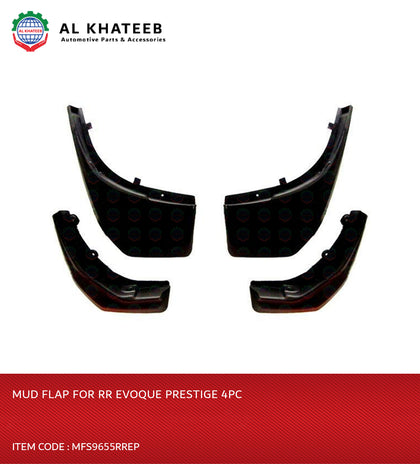 MUD FLAP FOR RR EVOQUE PRESTIGE 4PC