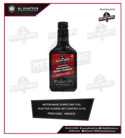 Al Khateeb Motor Medic Concentrated Fuel Injection System Treatment 12Oz
