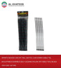 Sports Design Car Zip Ties, 100 Pcs 3.6X370Mm Cable Tie, Adjustable Durable Self Locking Nylon Zip Cable Ties, Black