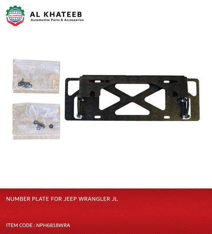 NUMBER PLATE 4 JEEP WR JL