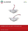 NUMBER PLATE LED LIGHT  2 PCS WHITE 100