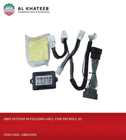 OBD SYSTEM M.FOLDING+WCL FOR PATROLY 62