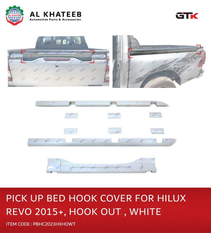 AutoTech Pick Up Door Hook Cover Hook Out Hilux 2015-2025, White