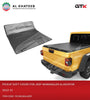 Pickup Soft Cover for Wrangler Gladiator 2012-2021