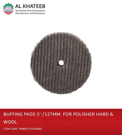 Buffing Pads 5''/127mm  for Polisher Hard & Wool