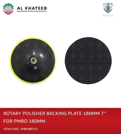 Paragon Car Polisher Rotary Backing Plate Pad Suit 180Mm 7