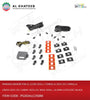 PARKING SENSOR FOR LC LC250 2024+/ COROLLA 2023-25/ COROLLA CROSS 2023-25/ CARMY 2023-25/ RAV4 2024+, 16.5MM, 8 PCS/SET, BLACK