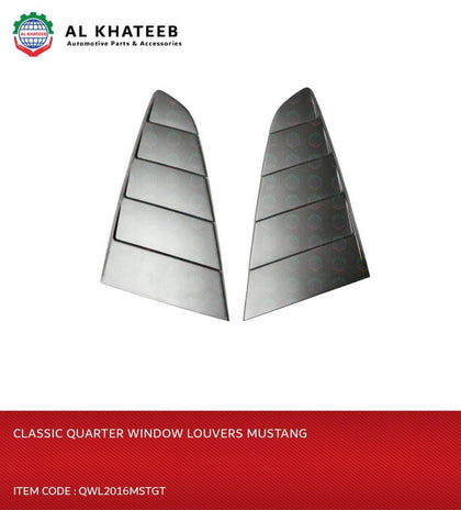 CLASSIC QUARTER WINDOW LOUVERS