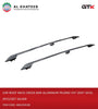 GTK Car Roof Rack Cross Bar Aluminum Pajero V97 2007-2019, 2Pcs/Set Silver