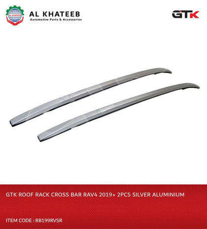 Roof Rack Cross Bar RAV4 2019+ 2Pcs Silver Aluminium