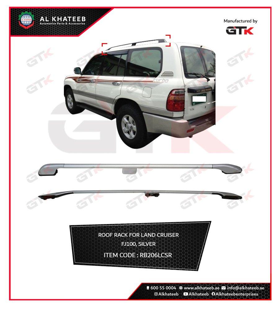 ROOF RACK 4 FJ100 2PC/SET SILVER