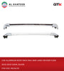 GTK Car Aluminum Roof Rack Rail Bar Land Cruiser Fj200 2010-2019 10Cm, Silver