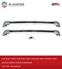 Car Roof Rack Side Rails Bar Luggage Rack Prado Fj150 2018 97/99Cm, Silver European