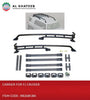 OEM Aluminum Modular Roof Rack For FJ Cruiser 2007+ Black