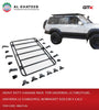 HEAVY DUTY LUGGAGE RACK  FOR UNIVERSAL LC FJ80/FJ100, UNIVERSA LC FJ180(1992), W/BRACKET BLACK SIZE:158 x 116.5