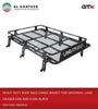 GTK Heavy Duty Roof Rack Cargo Basket For Universal Land Cruiser FJ80 And FJ100, Black