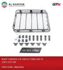 Heavy Duty Roof Rack Cargo Basket For Universal Land Cruiser FJ80 And FJ100, Black