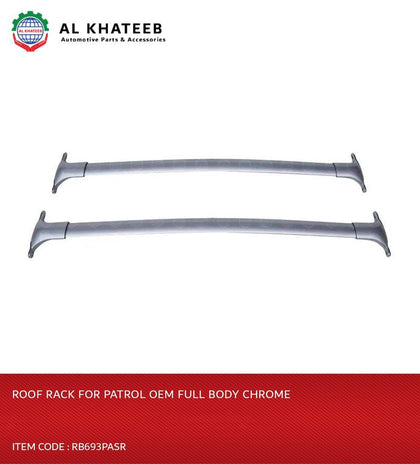 ROOF RACK FOR PATROL OEM FULL BODY CHROME