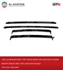 GTK Car Aluminum Roof Top Cross Bars For Side Rails Range Rover Vogue 2002-2012 4Pcs/Set Black