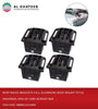 Roof Racks Brackets Full Aluminium Roof Mount Style Universal 99% of Cars with Roof Bar