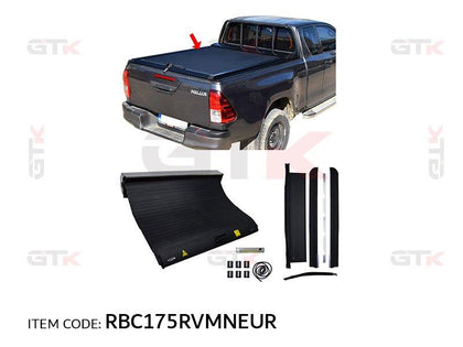 GTK Manual Rolling Tonneau Cover Retractable Bed For Hilux Revo 2015+ European Type