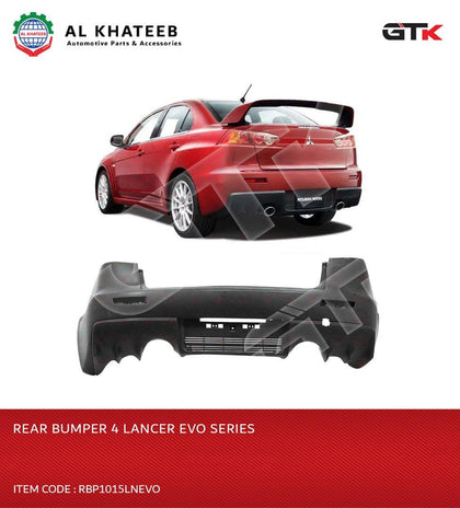 REAR BUMPER 4 LANCER EVO SERIES