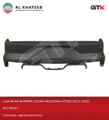 GTK Car Rear Bumper Cover Mustang Gt500 2015-2020, No Paint