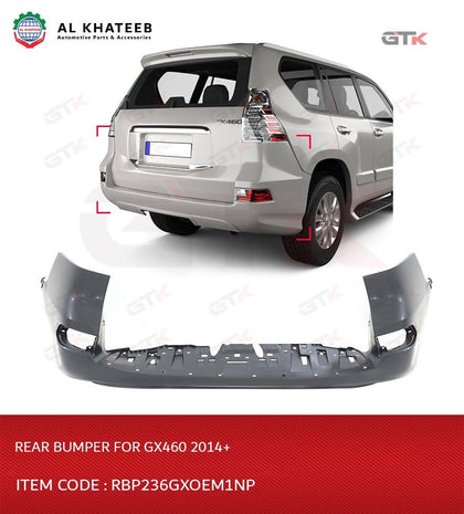 GTK Car Rear Bumper Side Bracket Gx460 2014-2019, 2Pcs/Set, No Paint