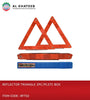 Reflector Triangle 2Pc/Plastic Box
