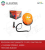 Revolving Light Magnetic 72 LED 2 Function (RV+Flashing ) Amber