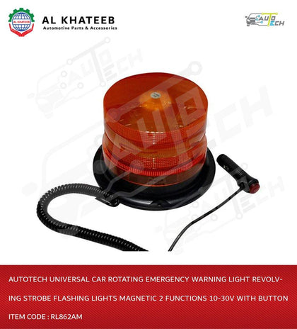 Revolving Light 2Fun.10-30V/Button-Rl862Am